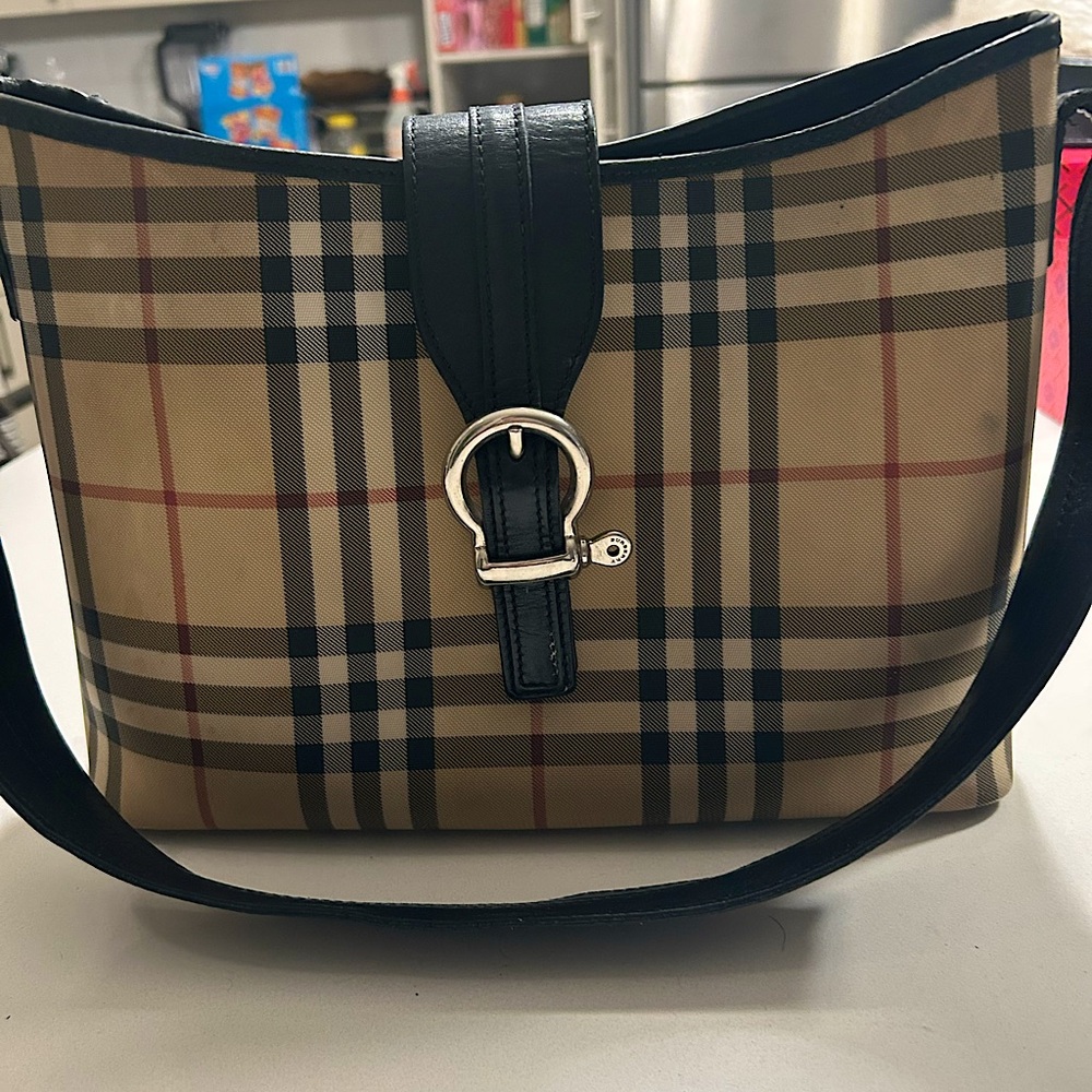 Burberry Nova Check Tote Bag